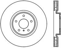 StopTech Sport Slotted Cryo Brake Rotor Front Left 126.42095CSL