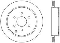 StopTech Sport Slotted Brake Rotor Rear Left 126.42113SL