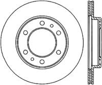 StopTech Sport Slotted Cryo Brake Rotor Front Left 126.44037CSL