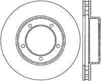 StopTech 98-07 Lexus LX / Toyota Land Cruiser Cryo Slotted Front Right Sport Brake Rotor - 126.44086CSR