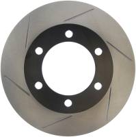 StopTech Power Slot 95-04 Toyota Tacoma / 11/95-02 4 Runner Front Right SportStop Slotted Rotor - 126.44109SR
