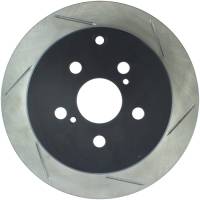 Stoptech - StopTech Power Slot 01-05 Toyota Celica GT-S/05-09 Scion tC Slotted Left Rear Rotor - 126.44115SL - Image 1