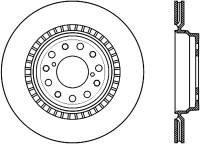 StopTech Sport Slotted Cryo Brake Rotor Rear Left 126.44152CSL