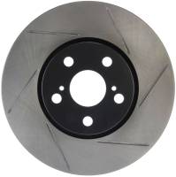 Stoptech - StopTech Power Slot 08-09 Scion xD / 09 Pontiac Vibe Slotted Left Front Rotor - 126.44160SL - Image 1