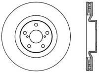 StopTech Sport Slotted Brake Rotor Front Left 126.44170SL