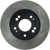 Stoptech - StopTech Power Slot 4/89-00 Mitsubishi Eclipse GST / 2/98-01 Galant 4 cyl Slotted Right Front Rotor - 126.46042SR - Image 2