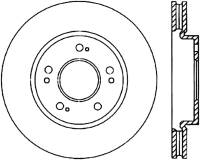 StopTech Sport Slotted Cryo Brake Rotor Front Right 126.46061CSR