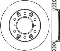 StopTech Sport Slotted Cryo Brake Rotor Front Right 126.46062CSR