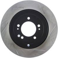 StopTech Power Slot 08-09 Evo 10 Slotted Left Rear Rotor - 126.46075SL