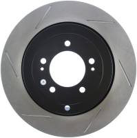 Stoptech - StopTech Power Slot 08-09 Evo 10 Slotted Right Rear Rotor - 126.46075SR - Image 1