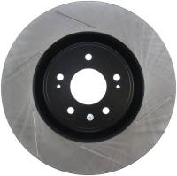 Stoptech - StopTech Power Slot 08-09 Evo 10 Slotted Left Front Rotor - 126.46076SL - Image 1