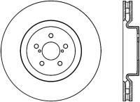 StopTech Power Slot 04 STi CRYO (5x100) Front Right Rotor - 126.47019CSR
