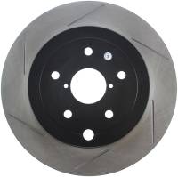 Stoptech - StopTech Power Slot 08-10 Subaru Impreza STi Rear Right Slotted Rotor - 126.47030SR - Image 1