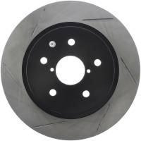Stoptech - StopTech 16-17 Subaru WRX w/EyeSight Technology Sport Slotted Rear Right Rotor - 126.47037SR - Image 1