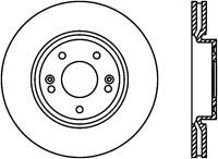 StopTech 09-18 Kia Forte Cryo Front Right Slotted Sport Brake Rotor - 126.51020CSR