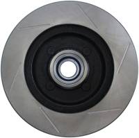Stoptech - StopTech Power Slot 90-93 Ford Mustang 8cy (Exc 93 Cobra Rear Disc) Front Right Slotted Rotor - 126.61026SR - Image 2
