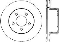 StopTech Sport Slotted Cryo Brake Rotor Front Right 126.61029CSR