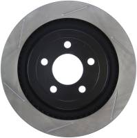 Stoptech - StopTech 2015 Ford Mustang GT w/ Brembo Brakes Right Rear Slotted Brake Rotor - 126.61109SR - Image 1