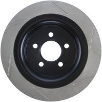 Stoptech - StopTech 2015 Ford Mustang GT w/ Brembo Brakes Right Rear Slotted Brake Rotor - 126.61109SR - Image 2