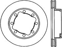 StopTech Sport Slotted Cryo Brake Rotor Front Left 126.62042CSL
