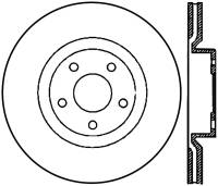 StopTech Sport Slotted Cryo Brake Rotor Front Left 126.62086CSL