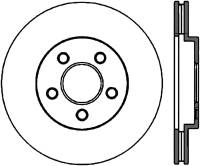 StopTech Sport Slotted Cryo Brake Rotor Front Left 126.63050CSL