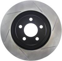 Stoptech - StopTech Power Slot 05 Chrysler 300C 5.7L V8 w/ Vented Rear Disc Front Left SportStop Slotted Rotor - 126.63061SL - Image 1
