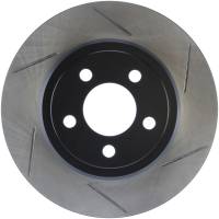 StopTech Power Slot 05 Chrysler 300C 5.7L V8 w/ Vented Rear Disc Rear Left SportStop Slotted Rotor - 126.63062SL