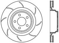 StopTech Power Slot 06-07 Chrysler SRT-8 Rear Right CRYO Slotted Rotor - 126.63064CSL