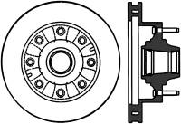 StopTech Sport Slotted Cryo Brake Rotor Front Right 126.65072CSR