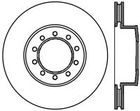 StopTech Sport Slotted Cryo Brake Rotor Rear Right 126.65092CSR
