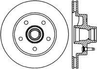 StopTech Sport Slotted Cryo Brake Rotor Front Right 126.66010CSR