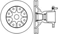 StopTech Sport Slotted Cryo Brake Rotor Front Right 126.66023CSR