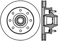 StopTech Sport Slotted Cryo Brake Rotor Front Right 126.66027CSR