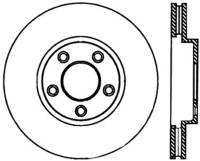 StopTech Sport Slotted Cryo Brake Rotor Front Right 126.66047CSR