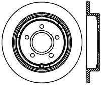 StopTech Sport Slotted Cryo Brake Rotor Rear Left 126.66048CSL