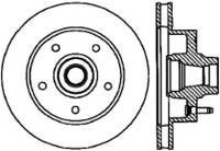 StopTech Sport Slotted Cryo Brake Rotor Front Right 126.67009CSR