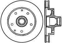 StopTech Sport Slotted Cryo Brake Rotor Front Left 126.67028CSL