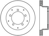 StopTech Sport Slotted Cryo Brake Rotor Front and Rear Left 126.80008CSL