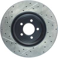 Stoptech - StopTech Sport Drilled/Slotted Brake Rotor; Front Left - Image 2