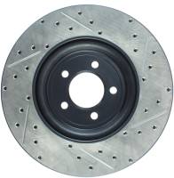 Stoptech - StopTech Sport Drilled/Slotted Brake Rotor; Front Right - Image 2