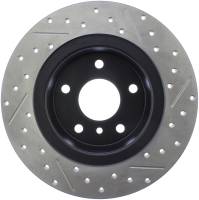 Stoptech - StopTech Sport Drilled/Slotted Brake Rotor; Rear Right - Image 2