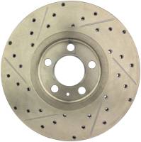 Stoptech - StopTech Sport Drilled/Slotted Brake Rotor; Front Left - Image 2