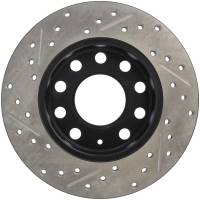 Stoptech - StopTech Sport Drilled/Slotted Brake Rotor; Rear Left - Image 2