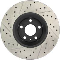 Stoptech - StopTech Sport Drilled/Slotted Brake Rotor; Front Left - Image 2