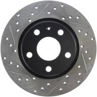 Stoptech - StopTech Sport Drilled/Slotted Brake Rotor; Rear Right - Image 1