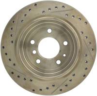 Stoptech - StopTech Sport Drilled/Slotted Brake Rotor; Rear Left - Image 2