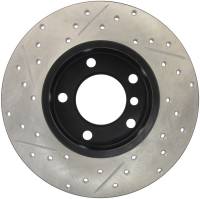 Stoptech - StopTech Sport Drilled/Slotted Brake Rotor; Front Left - Image 2