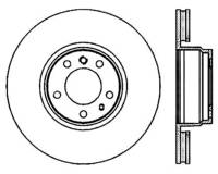 StopTech Sport Drilled/Slotted Brake Rotor; Rear Left