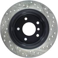 Stoptech - StopTech Sport Drilled/Slotted Brake Rotor; Rear Right - Image 2